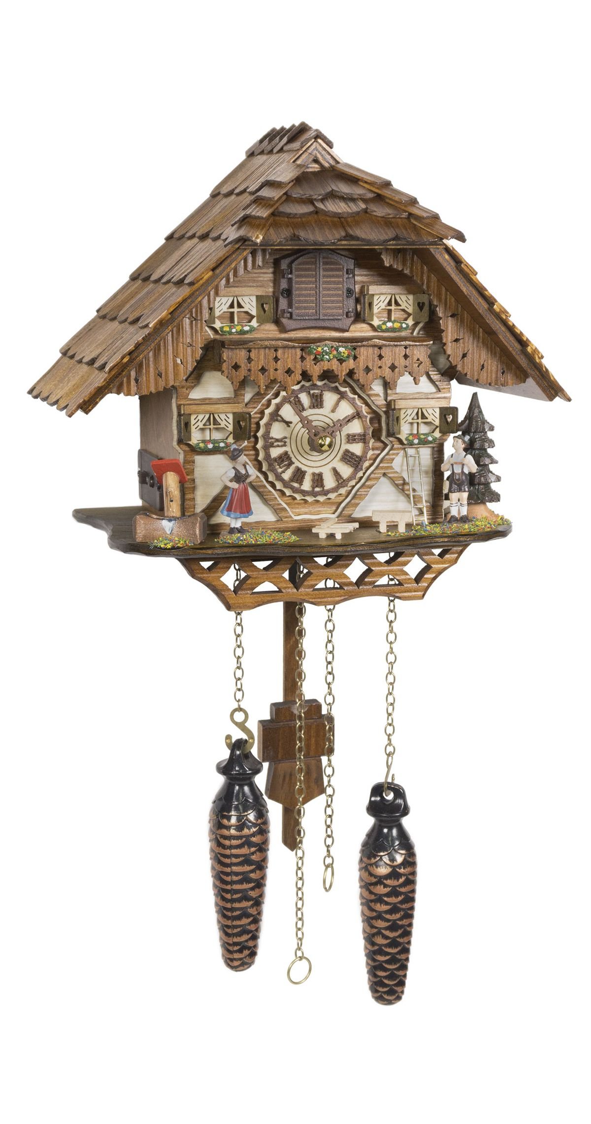 ドイツ　シュヴァルツヴァルト　鳩時計　黒い森　鳩時計 ドイツ シュヴァルツヴァルト 鳩時計 黒い森 鳩時計 ドイツ製鳩